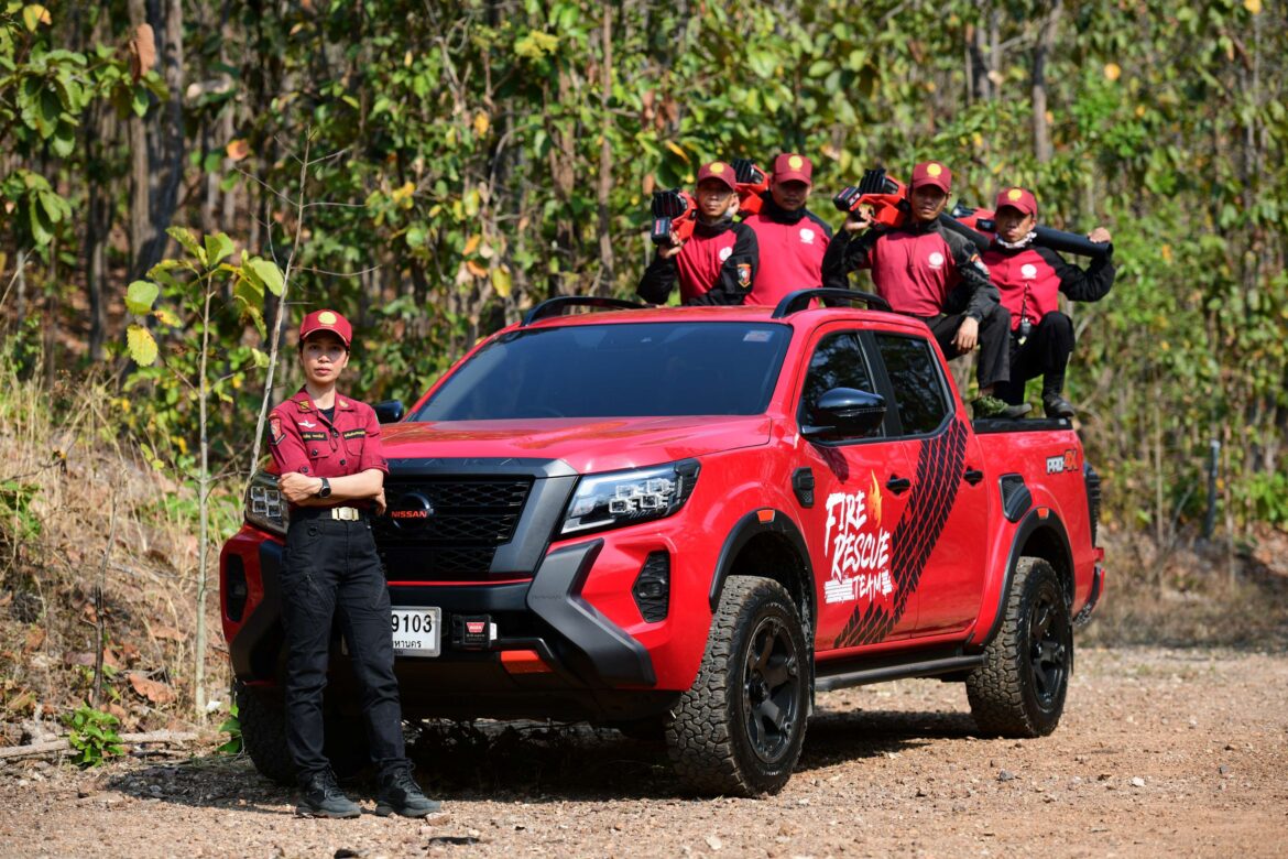 นิสสันร่วมกิจกรรมวันรณรงค์ให้ปลอดควันพิษจากไฟป่า 1