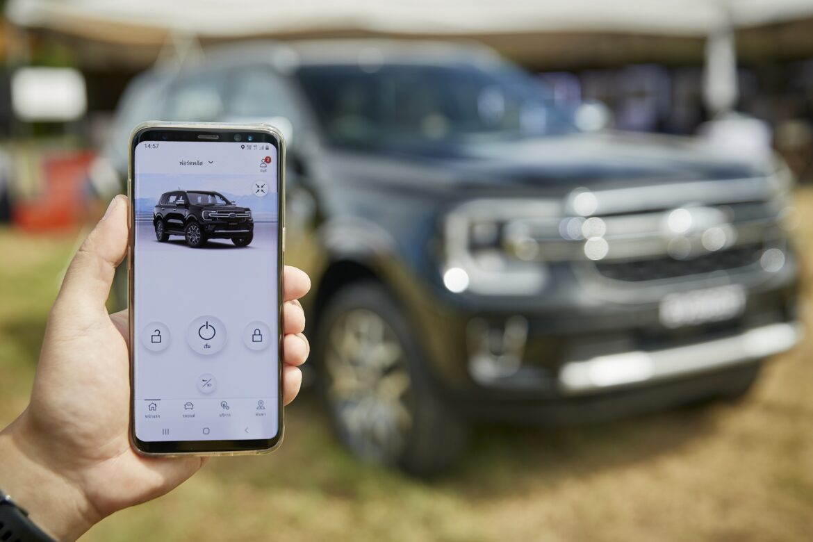 01_เชื่อมต่อแอปฯฟอร์ดพาสเข้ากับรถฟอร์ด