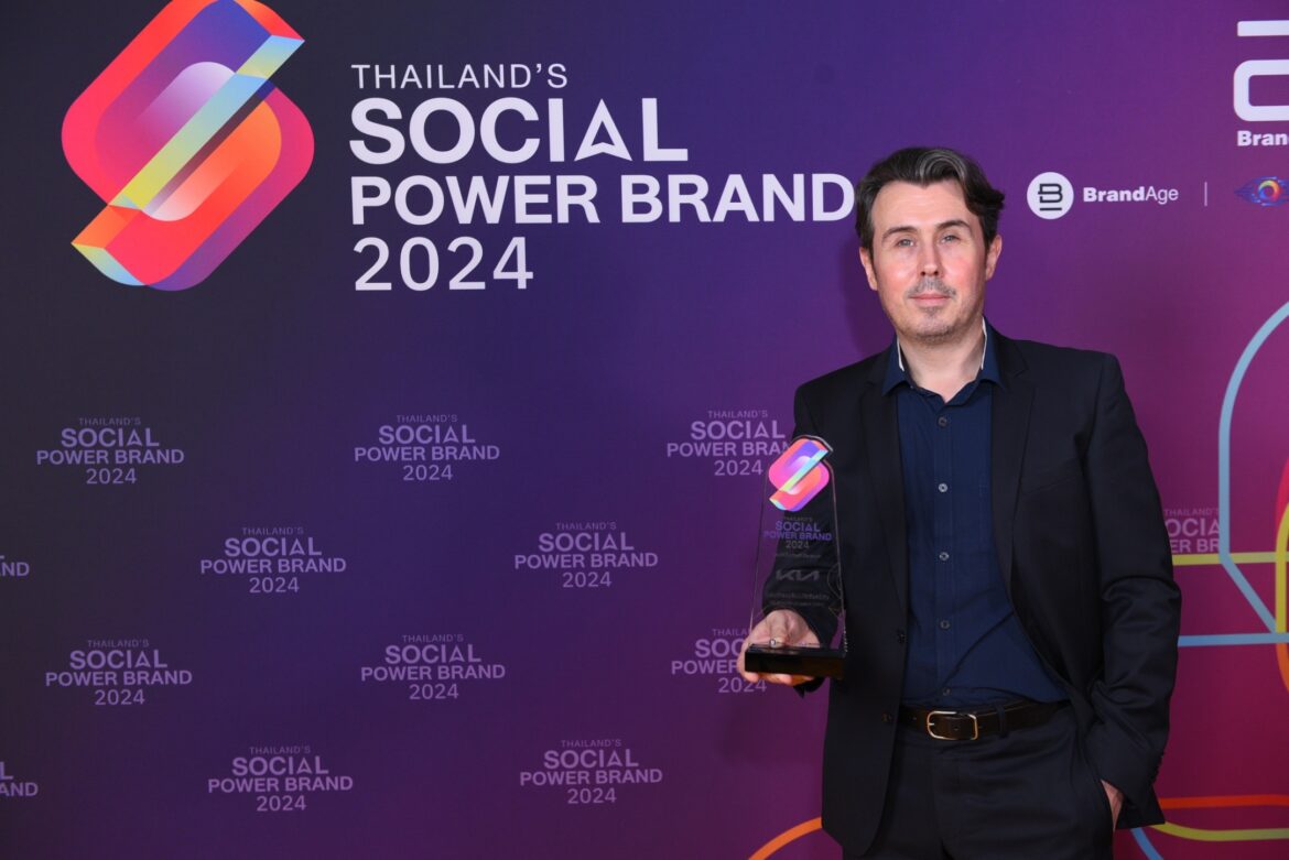 เกีย เซลส์ (ประเทศไทย) คว้ารางวัลอันดับ 1 2024 Thailand’s Social Power Brand